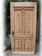 Historische Haustür einflg. mit Kastenschloss